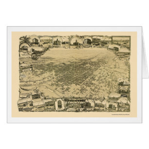 Stockton, CA Panoramic Map - 1895