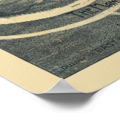 Stockton, CA Panoramic Map - 1895 Poster (Hoek)