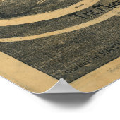 Stockton California 1895 Panoramic Map Poster (Hoek)