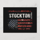 Stockton California Briefkaart (Voorkant)