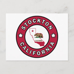Stockton California Briefkaart