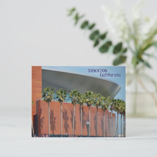 Stockton California Briefkaart (Staand voorkant)