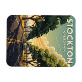 Stockton California Central Valley Magneet (Horizontaal)