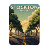 Stockton California Central Valley Magneet (Verticaal)