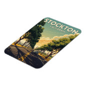 Stockton California Central Valley Magneet (Linkerzijde)