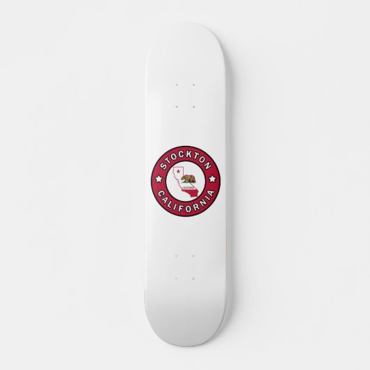 Stockton California Skateboard (Voorkant)