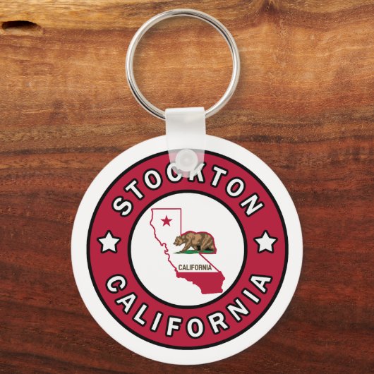 Stockton California Sleutelhanger (Voorkant)