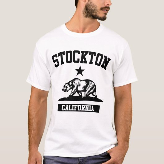 Stockton California T-shirt (Voorkant)