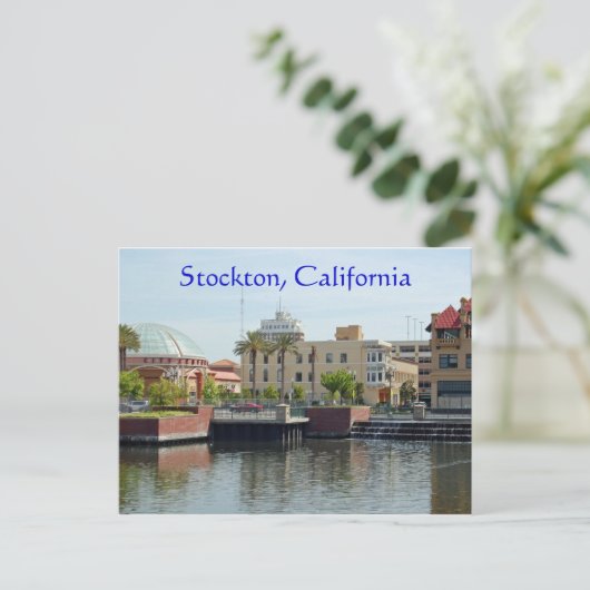 Stockton, Californië Briefkaart (Staand voorkant)