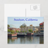 Stockton, Californië Briefkaart (Voorkant / Achterkant)
