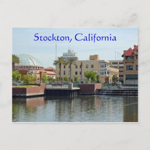 Stockton, Californië Briefkaart