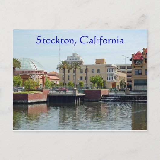 Stockton, Californië Briefkaart (Voorkant)