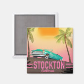 Stockton Californië VS Magneet (Voorkant / Achterkant)