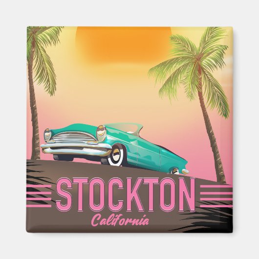 Stockton Californië VS Magneet (Voorkant)