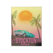 Stockton Californië VS Notitieblok (Linkerzijde)