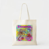 Stockton Happy en Hope Canvas tas (Voorkant)