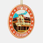 Stockton Keramisch Ornament (Rechts)