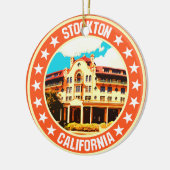 Stockton Keramisch Ornament (Links)