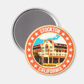 Stockton Magneet (Voorkant / Achterkant)