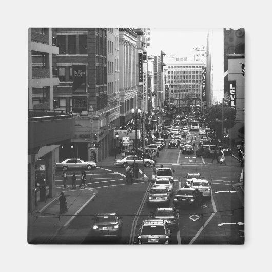 Stockton St. Magnet B/W (Voorkant)