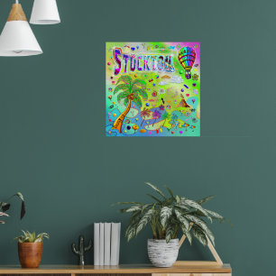 Stockton tijdloos melodie Poster