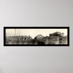 Stockyards Atlanta GA Foto 1909 Poster