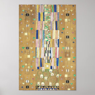 Stoclet Frieze - De Ridder (Ritter) Gustav Klimt Poster