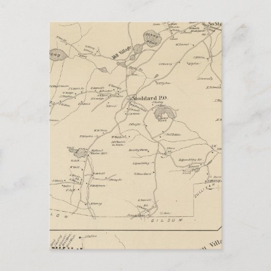 Stoddard, Cheshire Co Briefkaart (Voorkant)