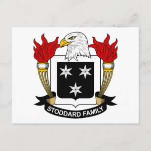 Stoddard Family Crest Briefkaart
