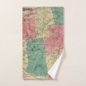Stoddard's Map of the Adirondack Wilderness, 1883 Bad Handdoek (Handdoek)