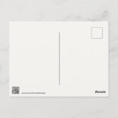 Stoddard's Map of the Adirondack Wilderness, 1883 Briefkaart (Achterkant)