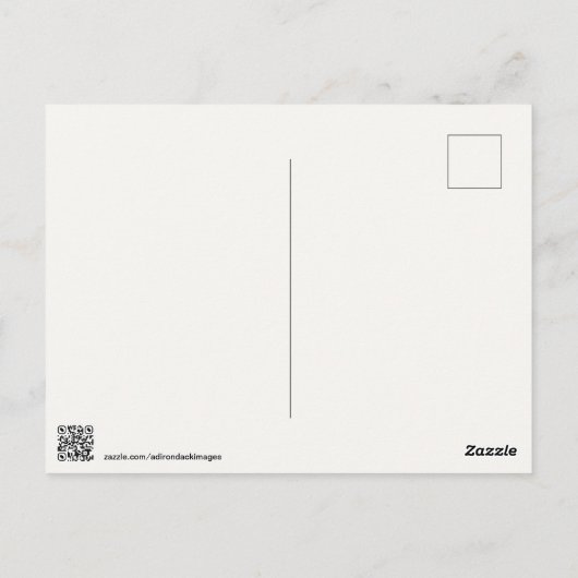 Stoddard's Map of the Adirondack Wilderness, 1883 Briefkaart (Achterkant)