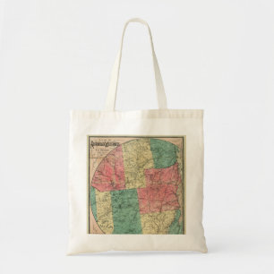 Stoddard's Map of the Adirondack Wilderness, 1883 Tote Bag