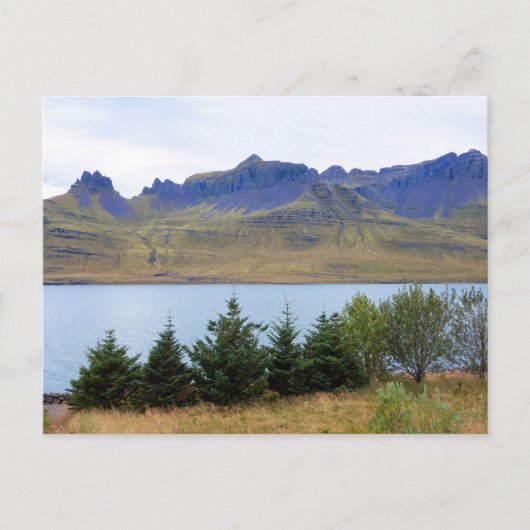 Stodvarfjordur fjord, IJsland Briefkaart (Voorkant)