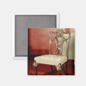 Stoel, Chippendale 'Director'-ontwerp, c.1760 Magneet (Voorkant / Achterkant)