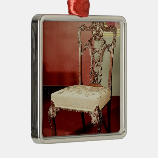 Stoel, Chippendale 'Director'-ontwerp, c.1760 Metalen Ornament (Rechts)