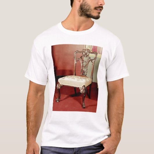 Stoel, Chippendale 'Director'-ontwerp, c.1760 T-shirt (Voorkant)