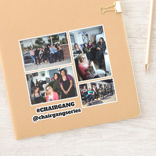 STOEL GANG seizoen twee sticker blad 2 (Notitieboek)