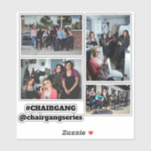 STOEL GANG seizoen twee sticker blad 2 (Vel)