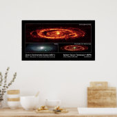 Stoel in Andromeda Galaxy (M31) - Spitzer Space Poster (Keuken)
