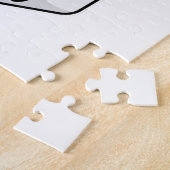 Stoel in Poker met spades en sterren Legpuzzel (Zijkant)