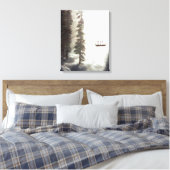 Stoel naar de hemel - stretched canvas Print (Insitu (Slaapkamer))