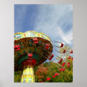 Stoel-O-vliegtuig Poster (Voorkant)