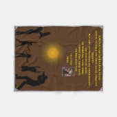 Stoel of Rolstoel Schoot Deken van Fleece (Voorkant (Horizontaal))