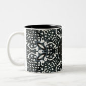 stoelenbloem tweekleurige koffiemok (Links)