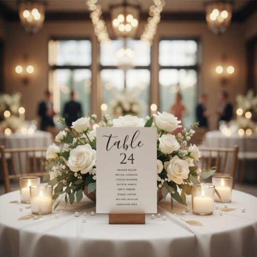 Stoelenkaart Tafelindeling Kaart Elegant