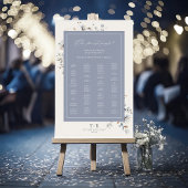 Stoelenplattegrond Delicate Wildflower Stof Dusty Acryl Bord