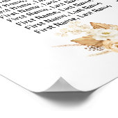 Stoelenplattegrond voor trouwfeest met stoffig bla poster (Hoek)