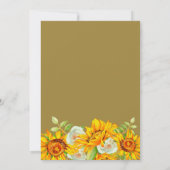 Stoelindeling Tafelkaart met Mooie Calligrafie Kaart (Achterkant)