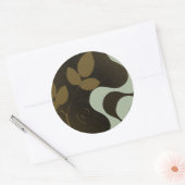 stoep van kopa afgerond ronde sticker (Envelop)